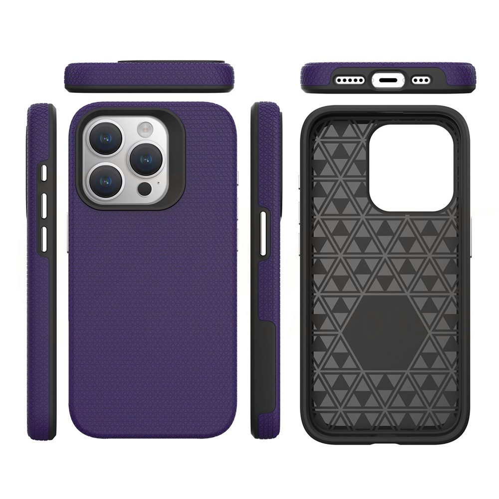 370839_oryg Vmax Triangle case for Samsung Galaxy A15 4G / A15 5G dark purple