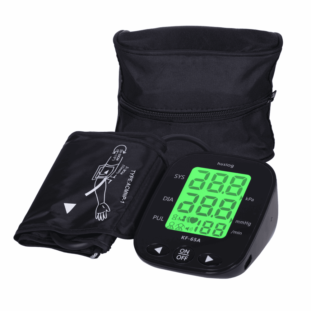 371005_oryg Huslog arm blood pressure monitor with voice function KF-65A