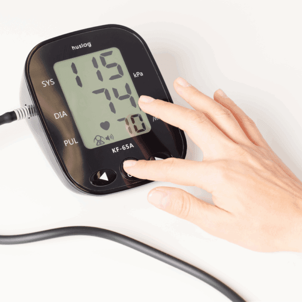 Huslog arm blood pressure monitor with voice function KF-65A