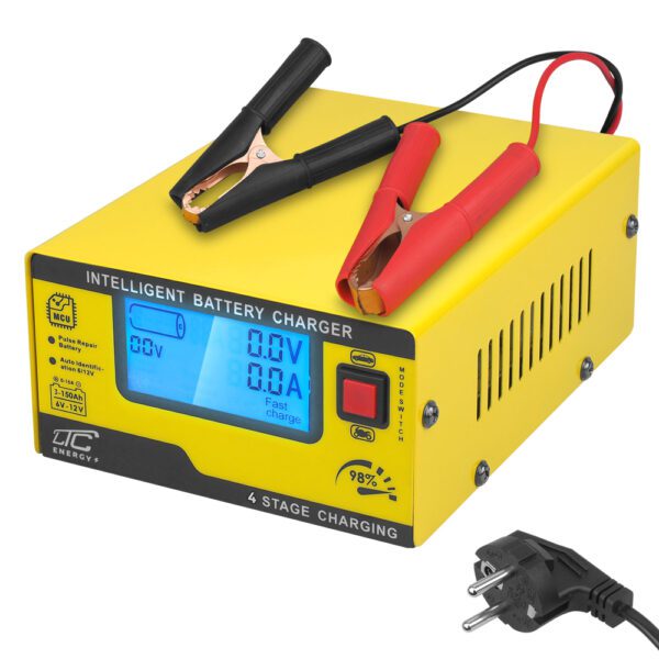 Automatic charger, LTC 6V/12V 15A microprocessor rectifier