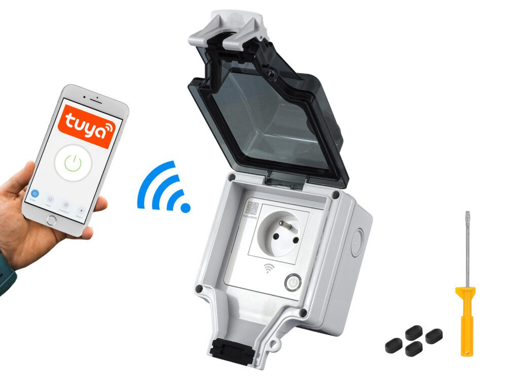 LTC HERMETIC SOCKET 230V 16A, WIFI, TUYA SMART