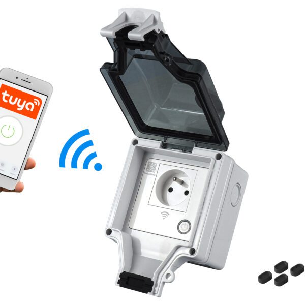 LTC HERMETIC SOCKET 230V 16A, WIFI, TUYA SMART