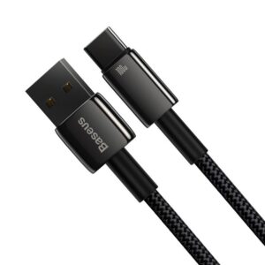 Baseus cable Tungsten USB - USB-C 2,0m black 100W