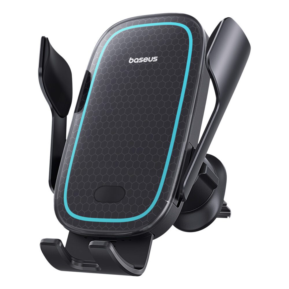 373104_oryg Baseus car holder Milky Way Pro with wireless charging function 15W black