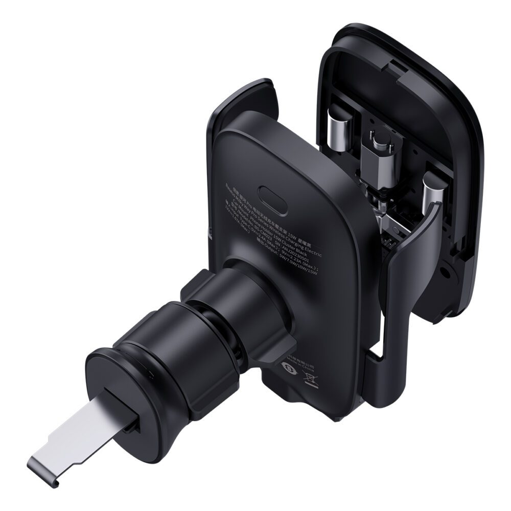 373105_oryg Baseus car holder Milky Way Pro with wireless charging function 15W black