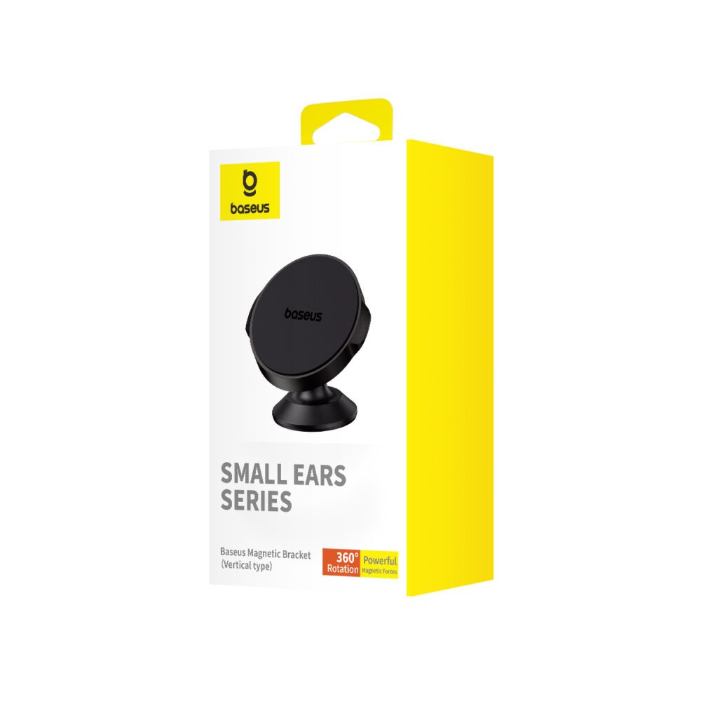 373117_oryg Baseus car holder Small Ears vertical type magnetic cluster black glued