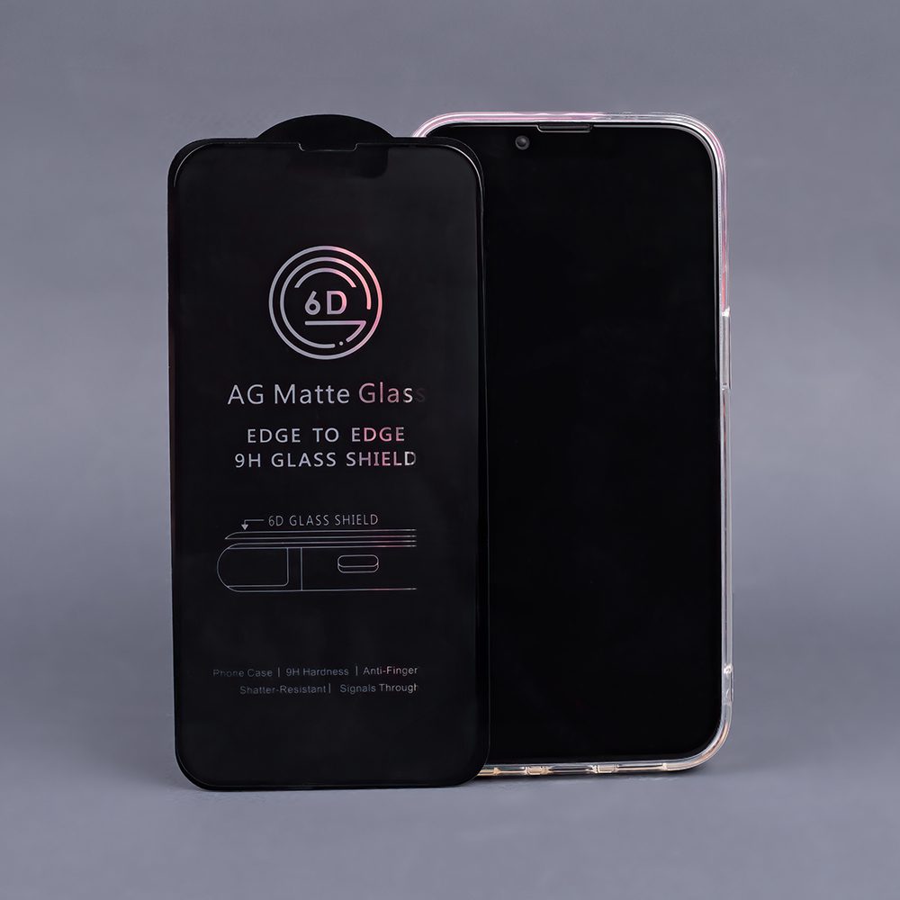 373601_oryg Tempered glass 6D matte for Xiaomi Redmi Note 12s 4G black frame