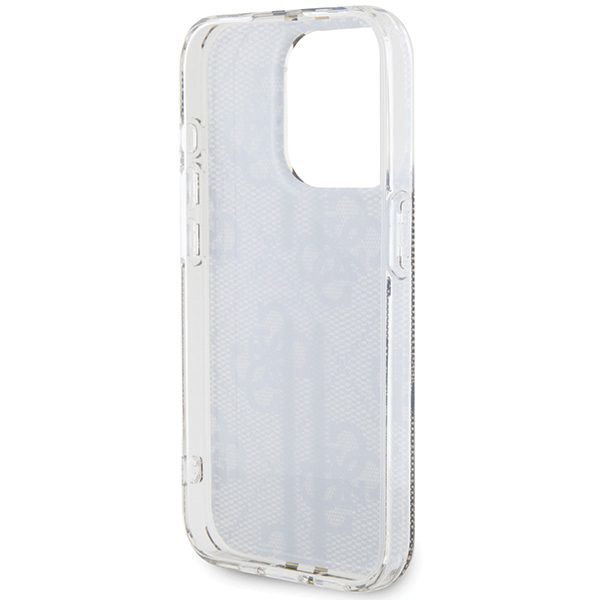373670_oryg Guess case for iPhone 15 Pro Max 6,7" GUHCP15XH4PSEGW brown HC IML 4G GOLD STRIPE