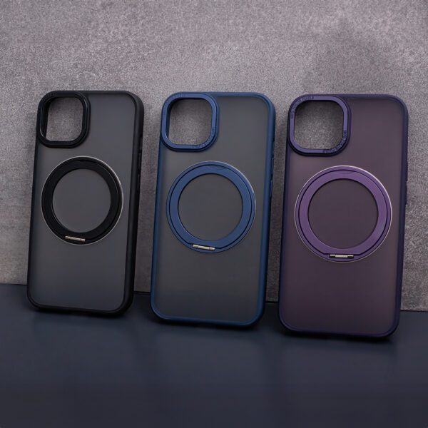 374446_oryg Mag Ring Rotating case for iPhone 13 6,1" purple