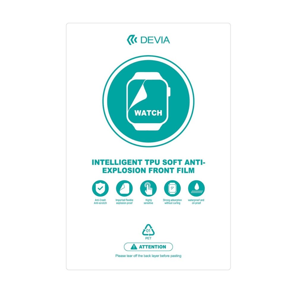 374712_oryg Devia Set foil anticrash for cutting machine 20pcs for watch