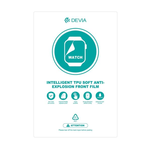 374712_oryg Devia Set foil anticrash for cutting machine 20pcs for watch