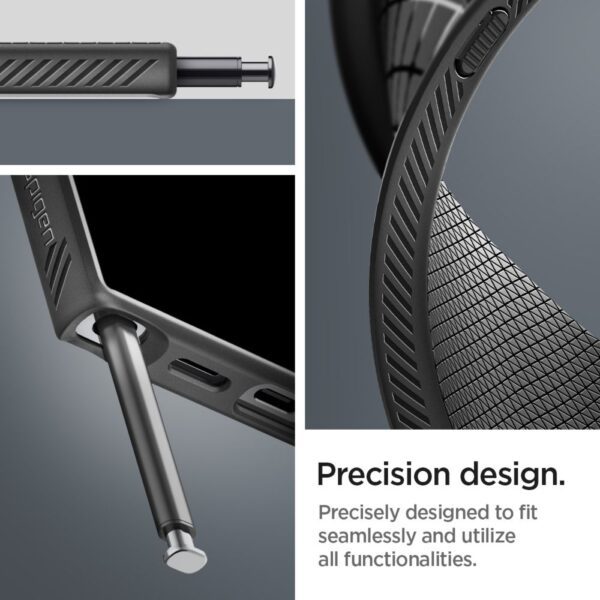 Spigen Liquid Air case for Samsung Galaxy S24 Ultra matte black