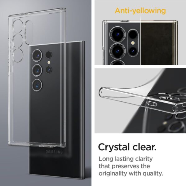 374828_oryg Spigen Liquid Crystal case for Samsung Galaxy S24 Ultra crystal clear