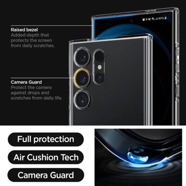 374829_oryg Spigen Liquid Crystal case for Samsung Galaxy S24 Ultra crystal clear