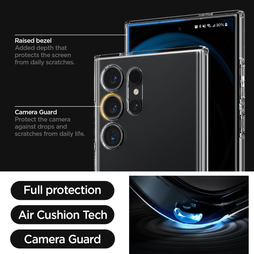 374829_oryg Spigen Liquid Crystal case for Samsung Galaxy S24 Ultra crystal clear