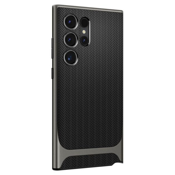 374867_oryg Spigen Neo Hybrid case for Samsung Galaxy S24 Ultra gunmetal