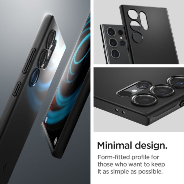 Spigen Thin Fit case for Samsung Galaxy S24 Ultra black
