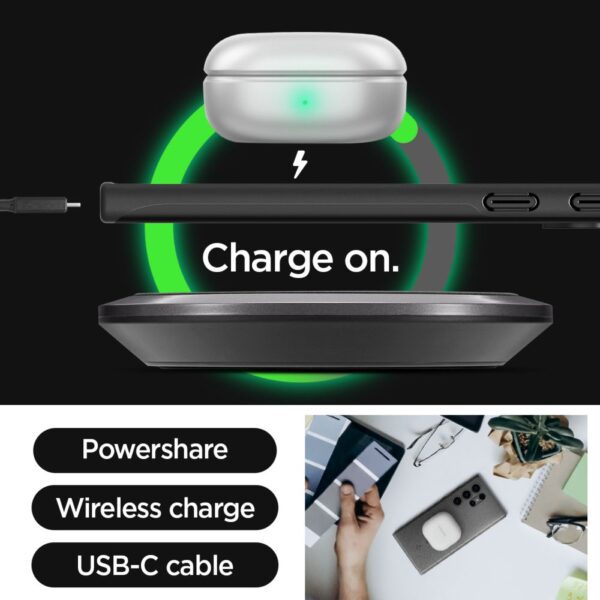 Spigen Thin Fit case for Samsung Galaxy S24 Ultra black