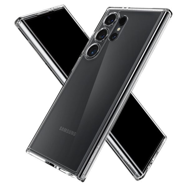 374966_oryg Spigen Ultra Hybrid case for Samsung Galaxy 24 Ultra crystal clear