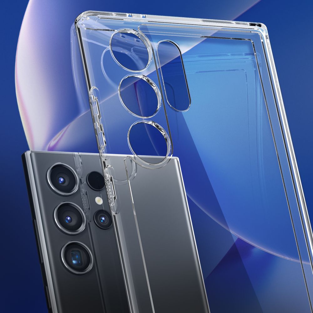 374967_oryg Spigen Ultra Hybrid case for Samsung Galaxy 24 Ultra crystal clear