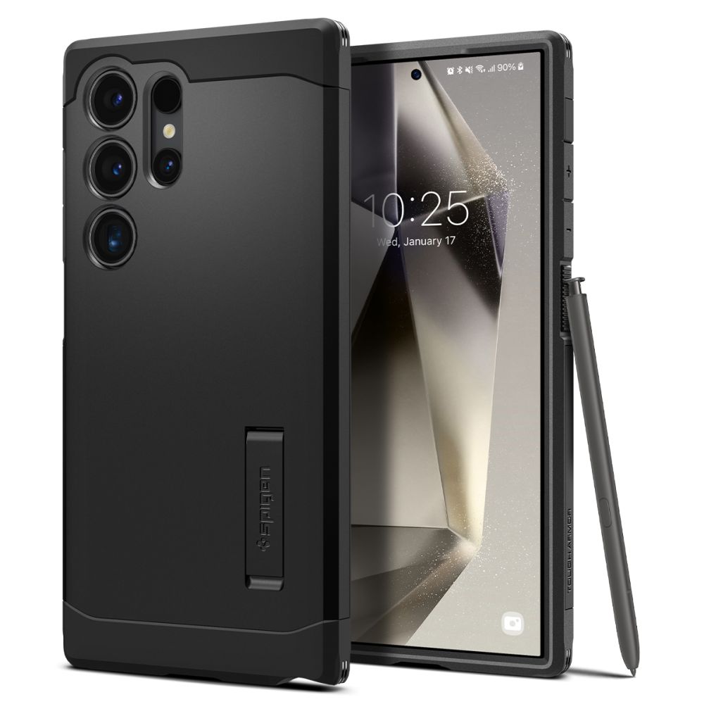 375091_oryg Spigen Tough Armor case for Samsung Galaxy S24 Ultra black
