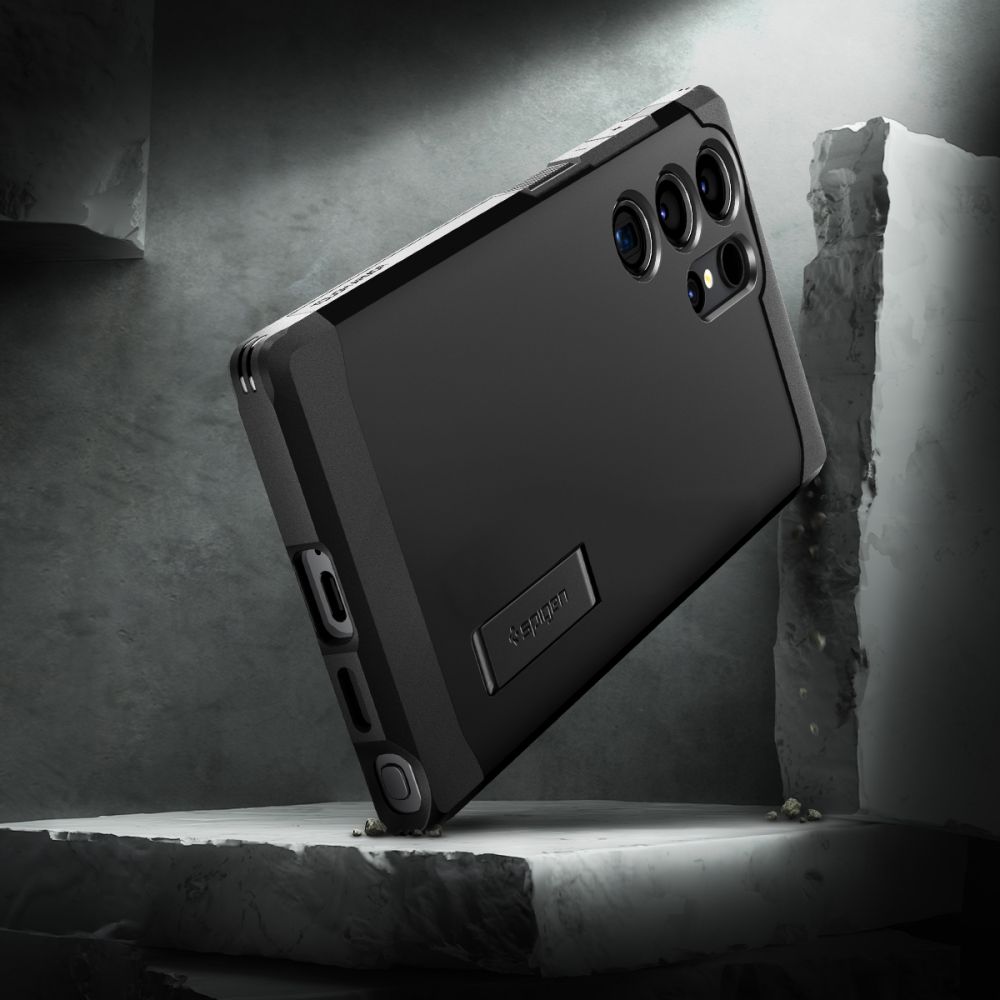 375099_oryg Spigen Tough Armor case for Samsung Galaxy S24 Ultra black
