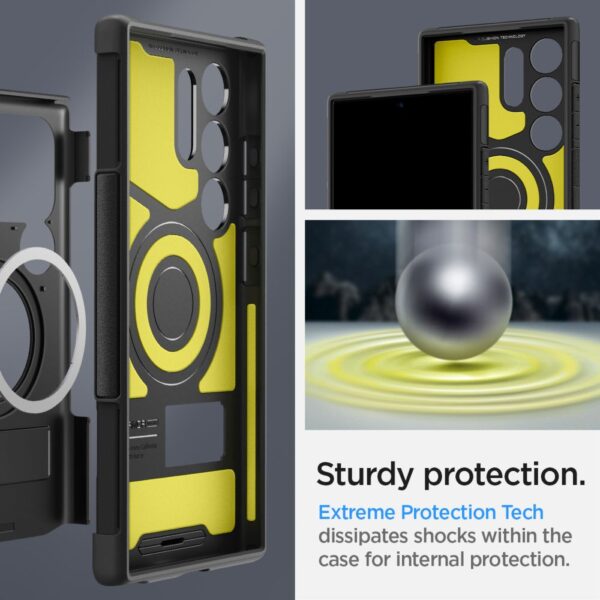 Spigen Slim Armor Magsafe case for Samsung Galaxy S24 Ultra black