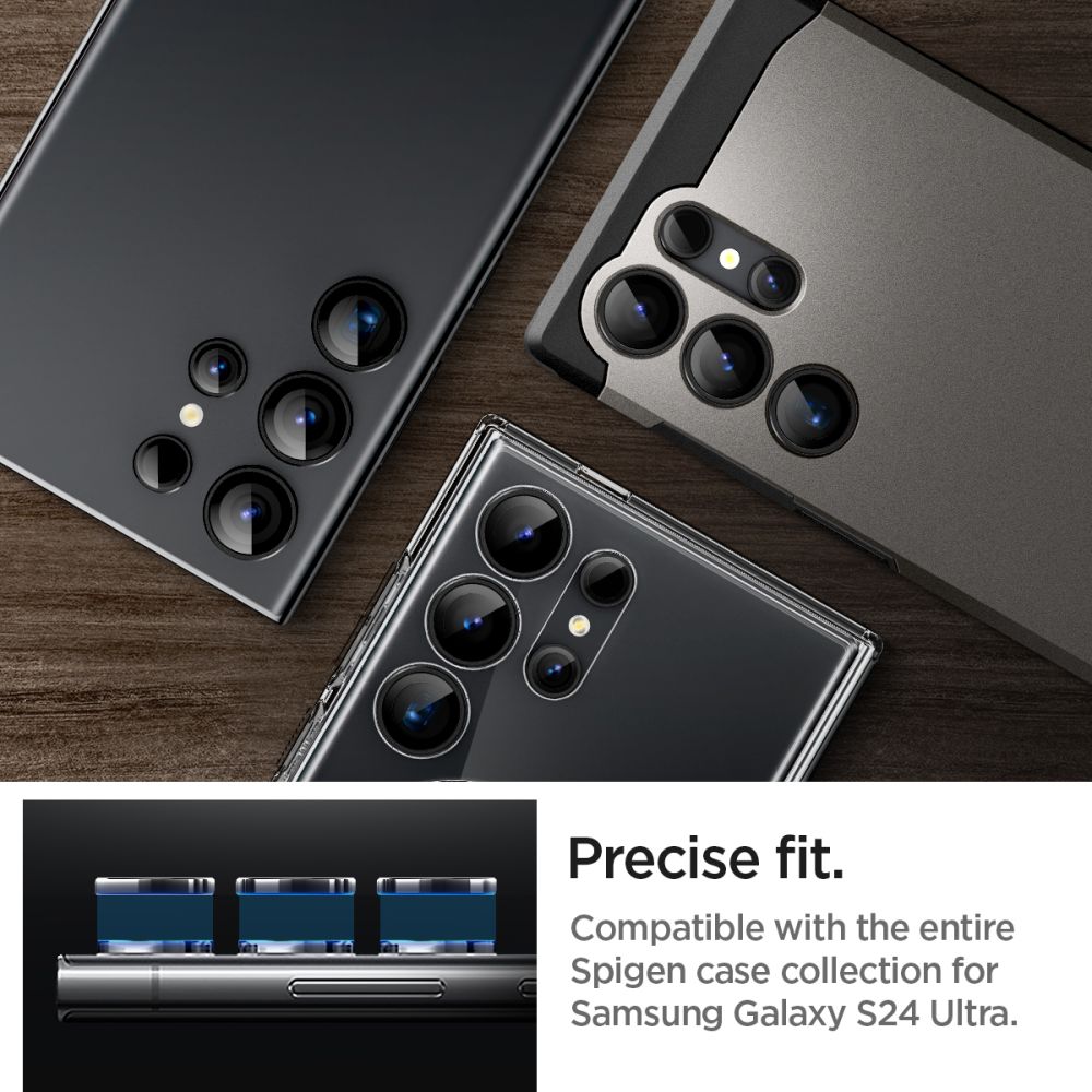 375207_oryg Spigen tempered glass GLAS. TR "EZ FIT" 2-pack for Samsung Galaxy S24 Ultra