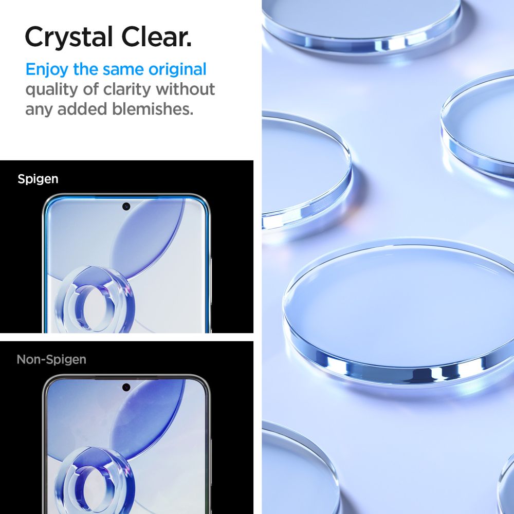 375459_oryg Spigen tempered glass GLAS.TR "EZ FIT" 2-pack for Samsung Galaxy S24 Plus / S25 Plus clear