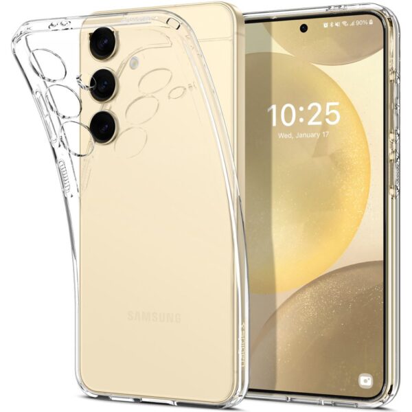 375564_oryg Spigen Liquid Crystal case for Samsung Galaxy S24 crystal clear