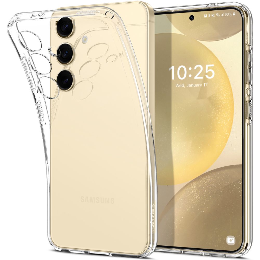 375564_oryg Spigen Liquid Crystal case for Samsung Galaxy S24 crystal clear