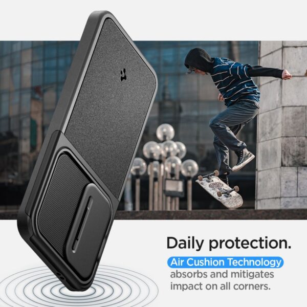 Spigen Optik Armor case for Samsung Galaxy S24 black