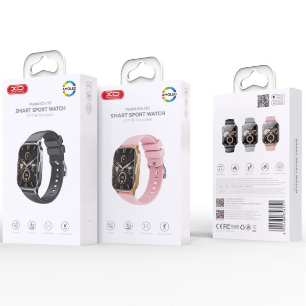 XO smartwatch J10 Amoled rose gold