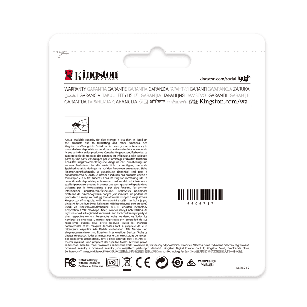 376364_oryg Kingston memory card 64GB microSDXC Endurance cl. 10 UHS-I 95 MB/s