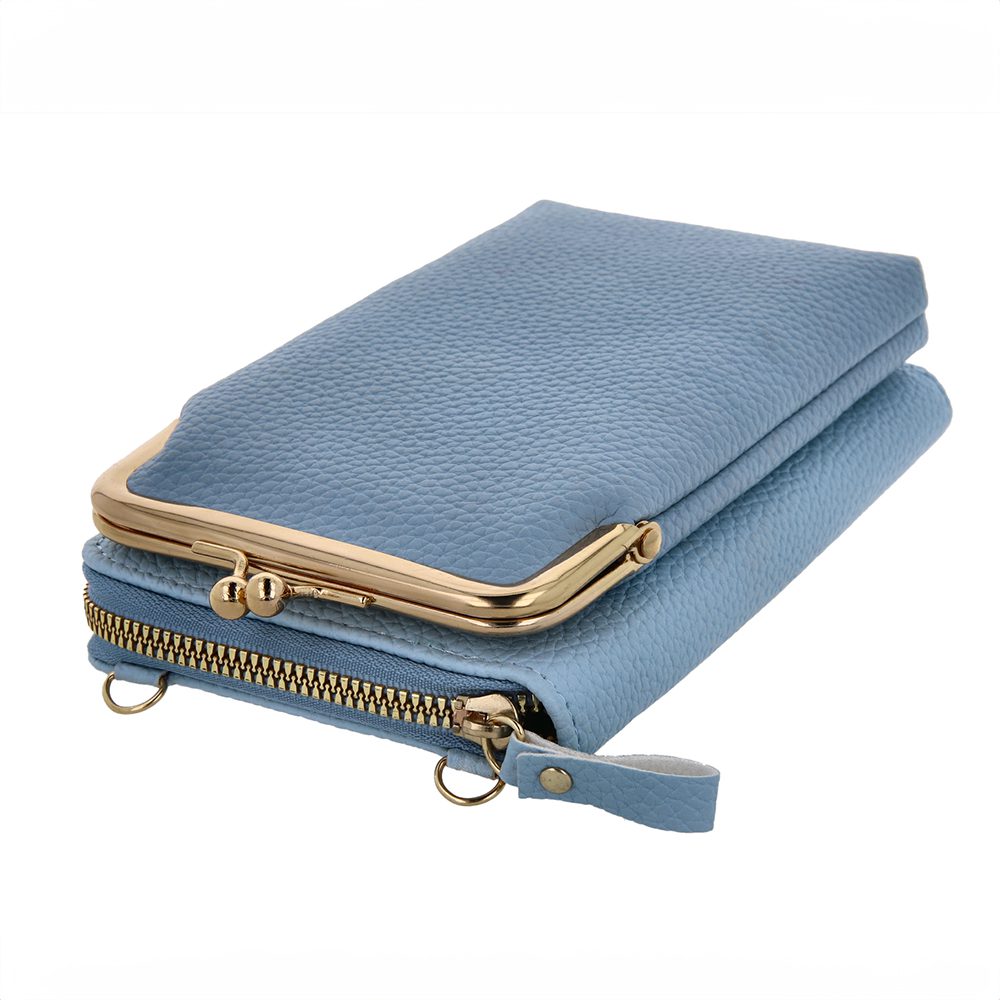 2in1 phone bag blue