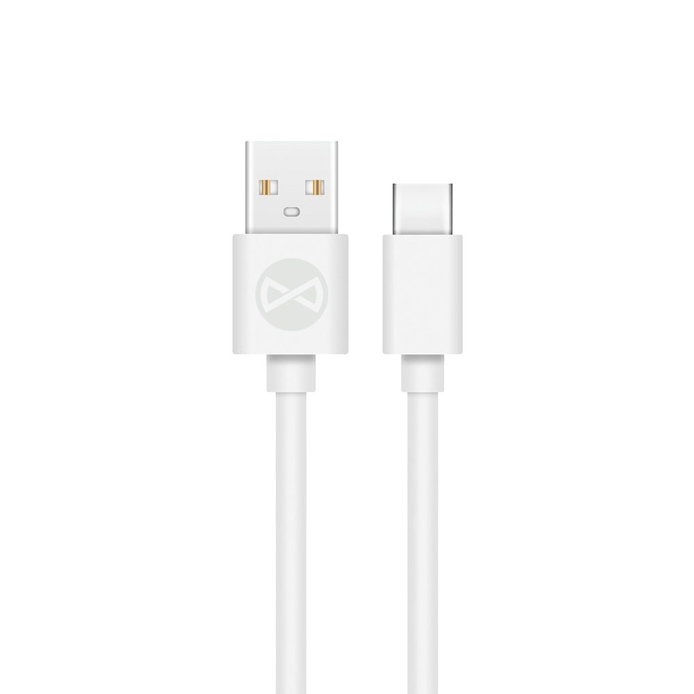 376743_oryg Forever cable USB - USB-C 1,0 m 2A white