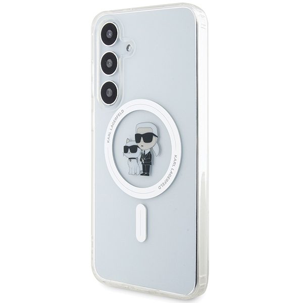 376953_oryg Karl Lagerfeld case for Samsung Galaxy S24 KLHMS24SHGKCNOT transparent HC MAGSAFE IML KC
