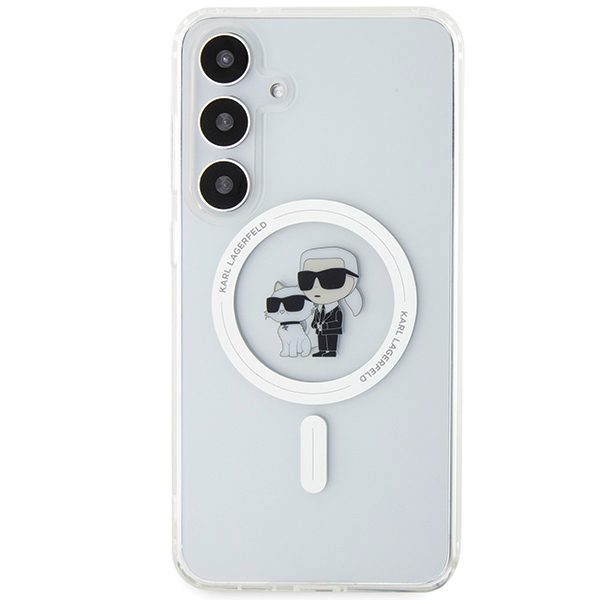 376954_oryg Karl Lagerfeld case for Samsung Galaxy S24 KLHMS24SHGKCNOT transparent HC MAGSAFE IML KC