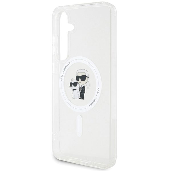 376957_oryg Karl Lagerfeld case for Samsung Galaxy S24 KLHMS24SHGKCNOT transparent HC MAGSAFE IML KC