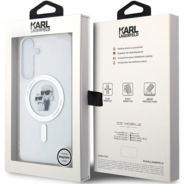 376959_oryg Karl Lagerfeld case for Samsung Galaxy S24 KLHMS24SHGKCNOT transparent HC MAGSAFE IML KC