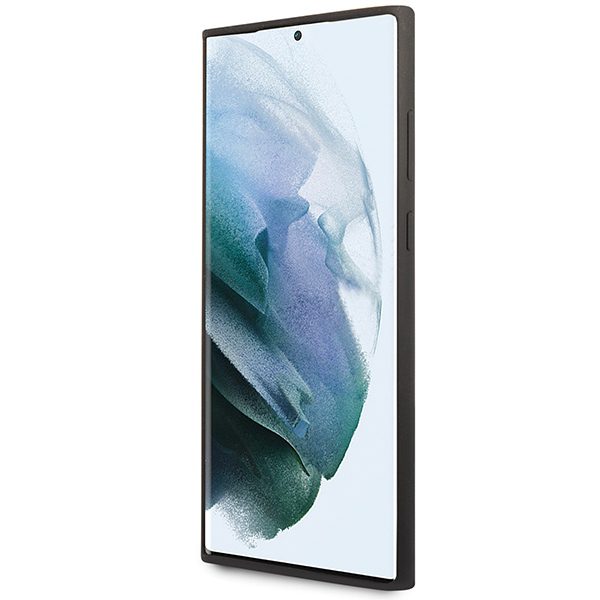 Karl Lagerfeld case for Samsung Galaxy S24 Ultra KLHCS24LSNCHBCK black HC SILICONE NFT CHOUPETTE