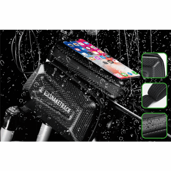 377270_oryg Snake Track bike frame double bag