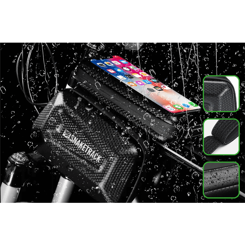 377270_oryg Snake Track bike frame double bag