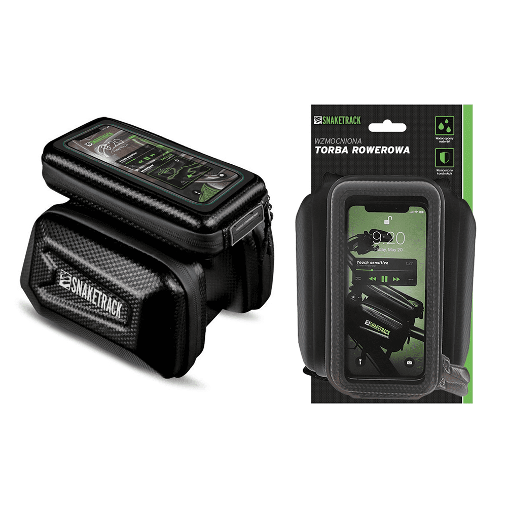 377273_oryg Snake Track bike frame double bag