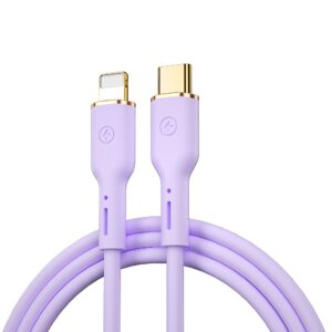 377553_oryg WIWU cable YQ01 USB-C - Lightning 30W 1,2m purple