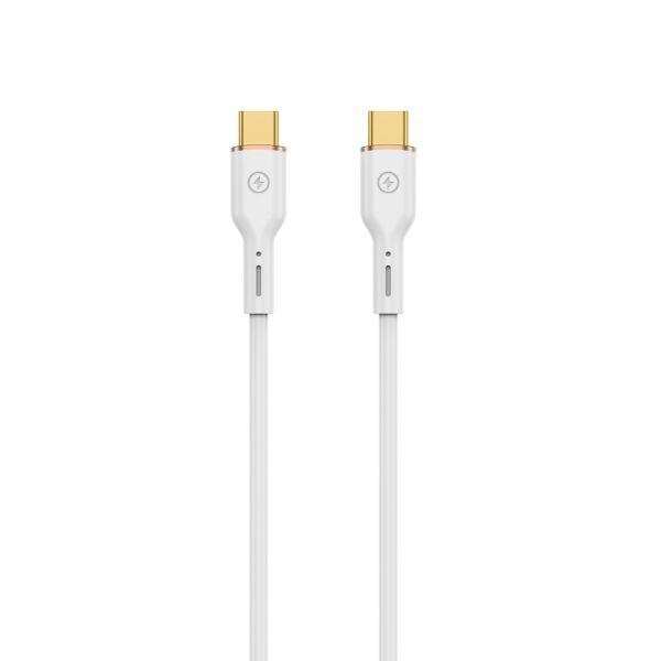 WIWU cable YQ02 USB-C - USB-C 100W 1,2m white