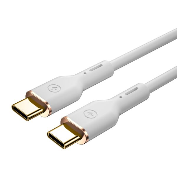 WIWU cable YQ02 USB-C - USB-C 100W 1,2m white