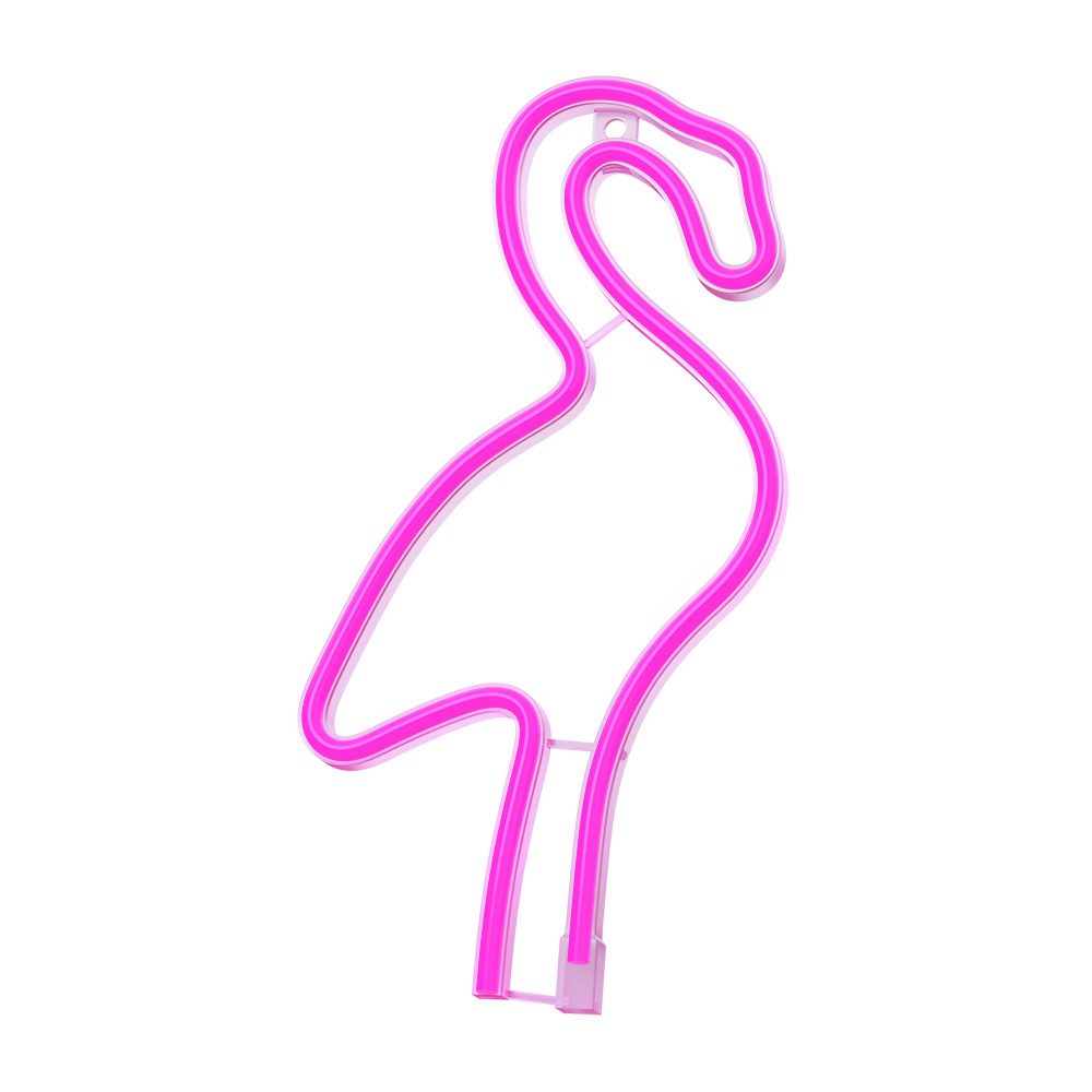 378565_oryg Neon LED Light Flamingo pink Bat + USB FLNE18 Forever Light
