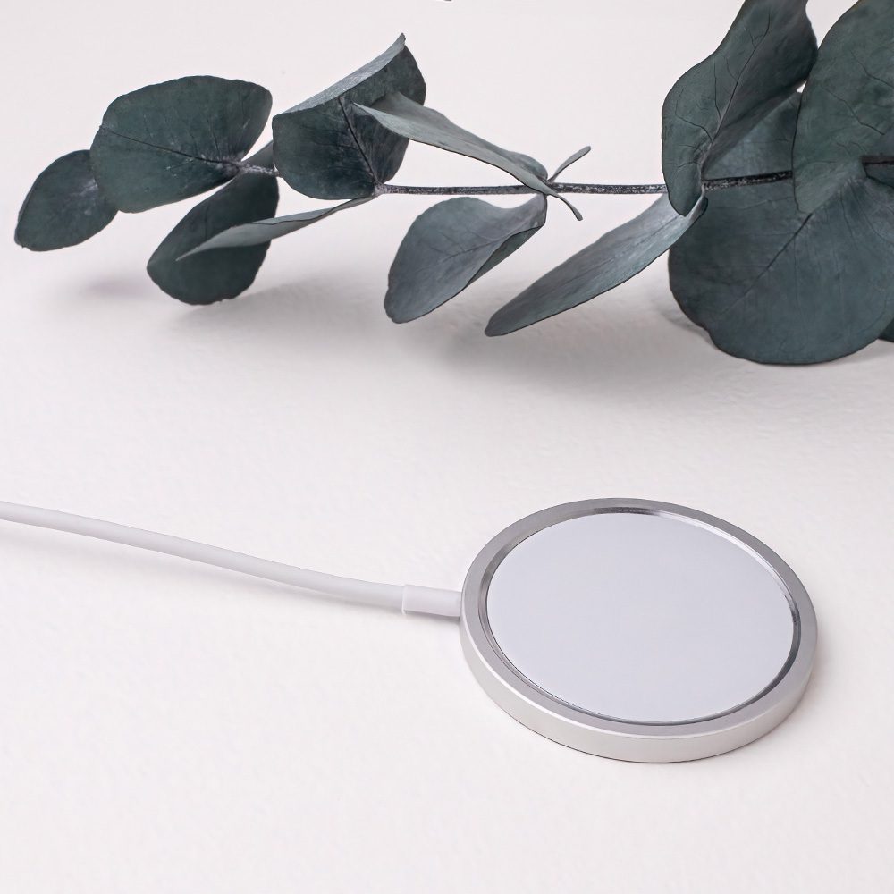 Forever MAWC-100 magnetic wireless charger 15W gray