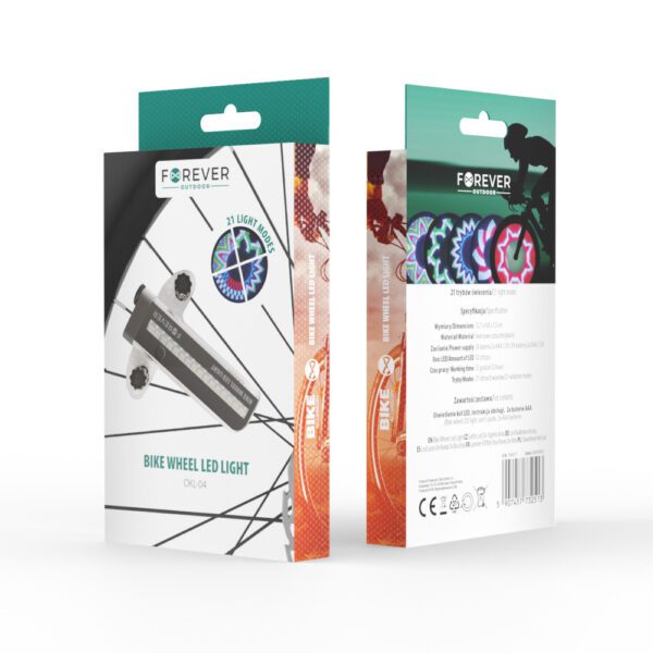 Forever Outdoor bike wheels LED OKL-04